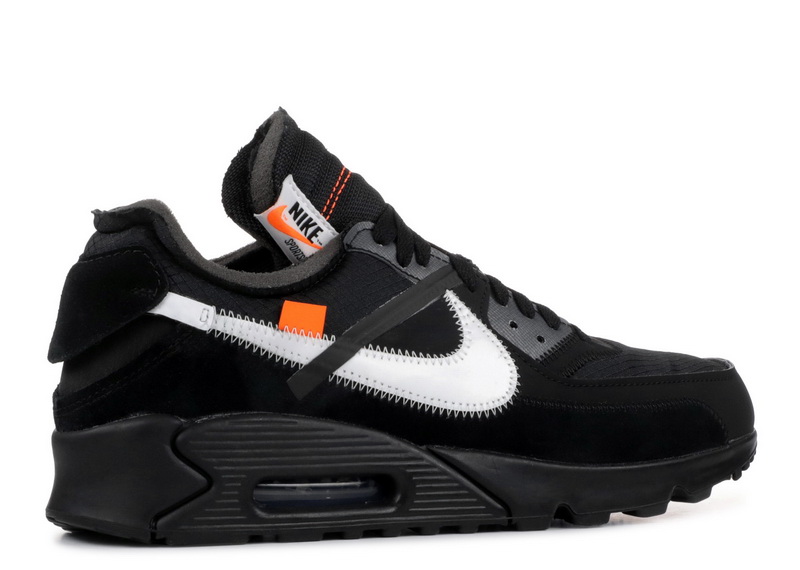 Authentic OFF-WHITE x Nike Air Max 90 Black